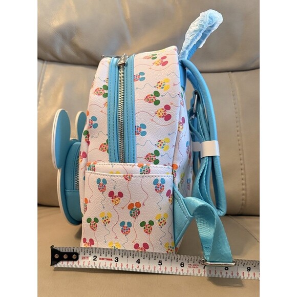 Disney World 50th Epcot Balloon Loungefly Backpack Vault Collection NEW main image 7